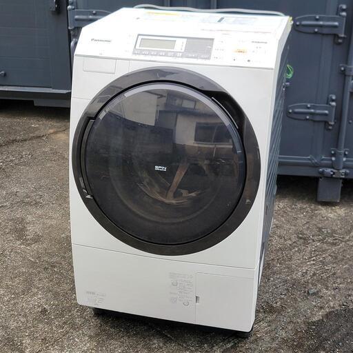 2014年製 パナソニック 10kg ドラム洗濯乾燥機 動作確認済 NA-VX850SL