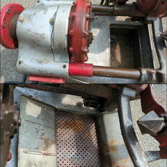 起動確認済・動画あり・現状渡し】 レッキス REX パイプ加工機 N40AⅢ