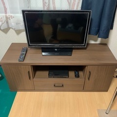 新生活応援！HITACHI 26型 液晶テレビ&台&DVDプレイ...