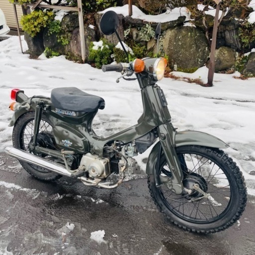 動画有ホンダプレスカブ50オフロードボアアップ72cc新品ヘッド