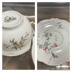 １６点　破格の値段
フランス　リモージュ　カップ＆ソーサー