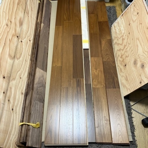 住友林業 無垢床材 エクセレントチーク 2枚セット DIY素材 フローリング材