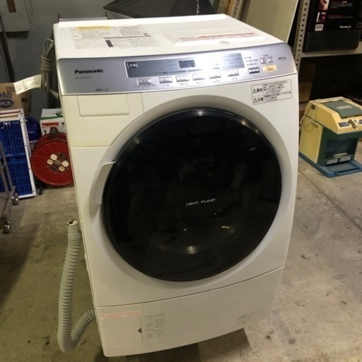美品 2013年 パナソニック 9kg ドラム式洗濯乾燥機 NA-VX3101R 配達応談