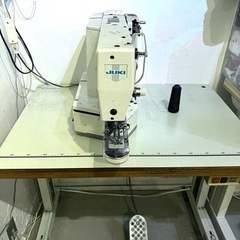 ボタン付け専用ミシン　工業用　説明書付　JUKI