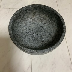 お話し中　石焼ビビンバの器