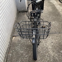 電動自転車 ビッケ2bリヤ付き 幼児2人同乗自転車適合