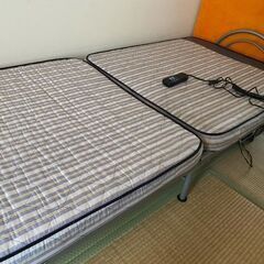 無料　電動折り畳み式ベッド