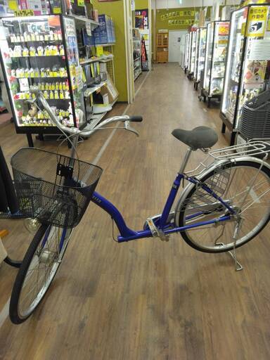 自転車　ブルー　LIFELEX  26ｲﾝﾁ