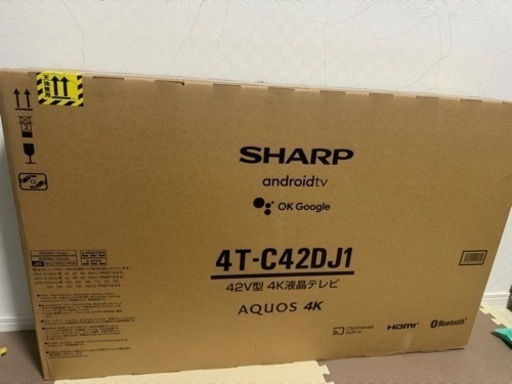 SHARP シャープ　AQUOS 4T-C42DJ1 42V型液晶テレビ