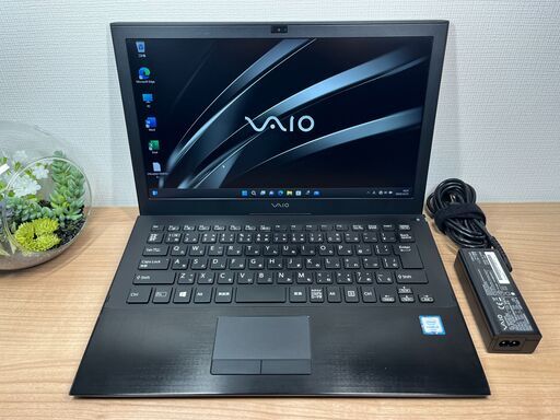 美品＞1161 ノートパソコン VAIO Pro i5/8GB/SSD 256GB/Office付け Windows11