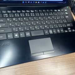 美品＞ 1163 ノートパソコン VAIO Pro VJPG i5/8GB/SSD 256GB/Office 