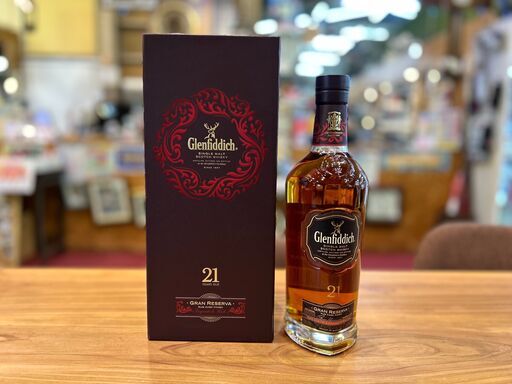 【愛品館八千代店】Glenfiddich21年　GRAN RESERVA　SCOTCH WHISKY　オールドボトル