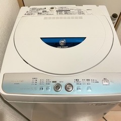 【取引決定】2012年製　SHARP洗濯機　5.5㎏