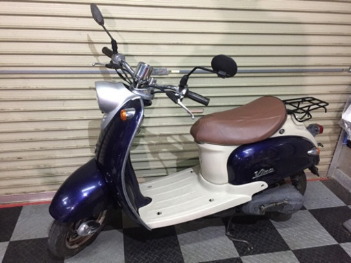 埼玉県深谷市 ヤマハ ビーノ　⑨　VINO 5AU SA10J 原付 スクーター 50cc 通勤 通学 バイク　ネイビー [クレア ジョルノ ベルデお探しの方などにも如何でしょう^^
