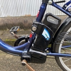 電動アシスト自転車 ネイビー 26インチ ガクチャリ 26インチ 電動アシスト自転車 ネイビー