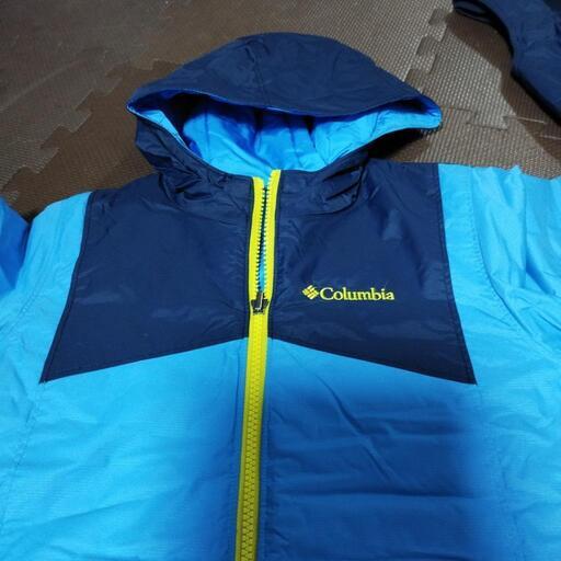 Columbia スキーウェア キッズXS 美品】コロンビア キッズスキーウェア