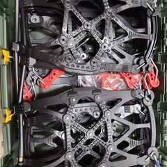 J4176　タイヤチェーン　カーメイト　バイアスロン クイックイージー QE10L　【リユースのサカイ柏店】