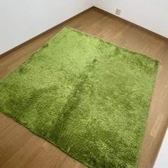 グリーン　マット　カーペット　ラグ　2m×2m 芝生
