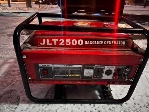 JLT 2500 発電機です！