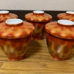 KINTO China 茶碗蒸し 5個セット 昭和レトロ