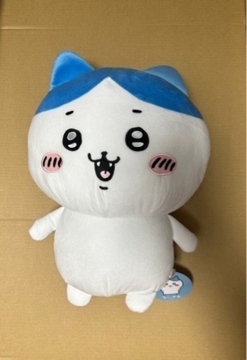 新品　ちいかわ超BIGぬいぐるみ ちいかわ ハチワレ