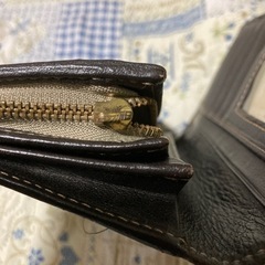 財布チャックの修理の画像