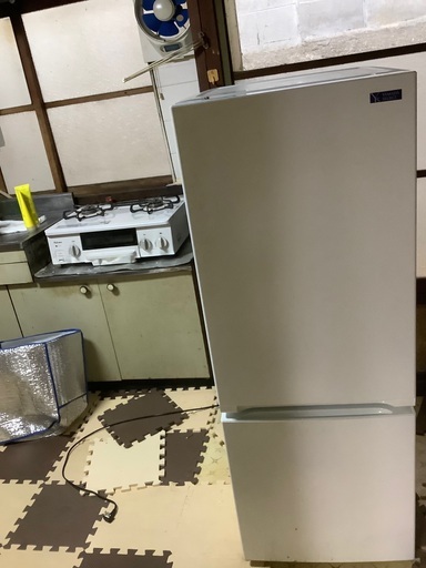 2ドア冷蔵庫　2020年　ヤマダ電機YRZー−F15