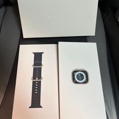 Apple Watch Ultra 49mm 本体極美品 ミッドナイトオーシャン