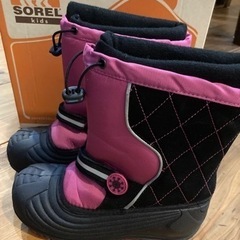 ★⑤美品SOREL Kids ソレル　ブーツ　22cm