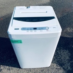 2936番 YAMADA✨洗濯機✨YWM-T60G1‼️ 
