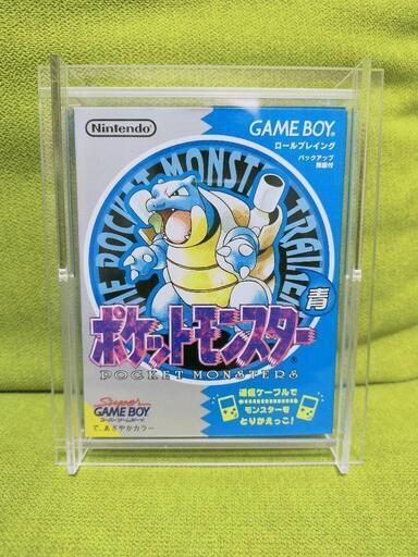 最終値下げ!!かなりお得!!早い者勝ち!!クリスマス期間限定特別価格79500円→15500円[超極美品 ほぼ新品未使用未開封]ポケットモンスター 青バージョン バーコードあり。