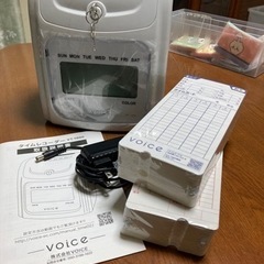 タイムレコーダー　タイムカード　美品　VOICE VT 1000