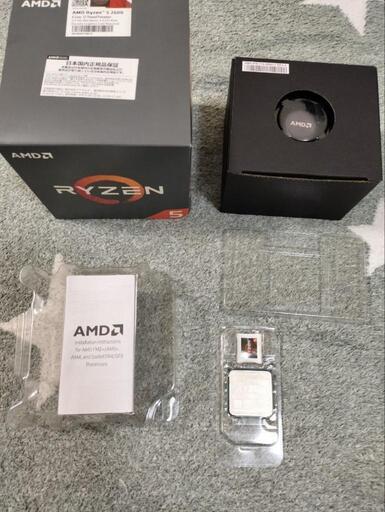 AMD CPU Ryzen5 2600 AM4 完品　手渡しのみ