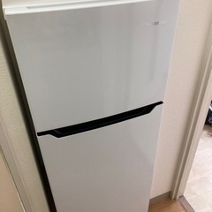 【ネット決済・配送可】白ベースの家電（冷蔵庫、洗濯機）