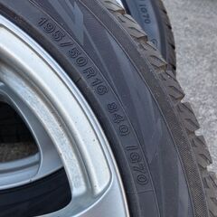 195/50R16アイスガード7 スタッドレスアルミセット ZC31スイフト用