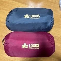 LOGOS 寝袋 2個セット