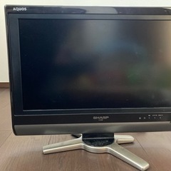 AQUOS  20型　液晶テレビ　ジャンク