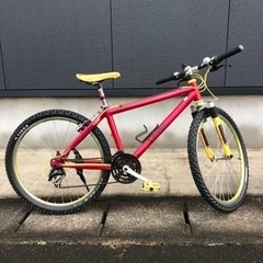 値下げしました✨GIANT カーボンフレーム　26インチ　　レア物