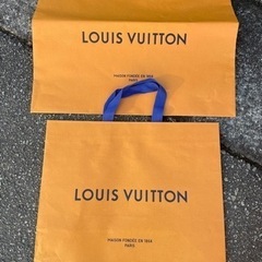 LOUIS VUITTON 正規店購入 空箱と手さげ紙袋