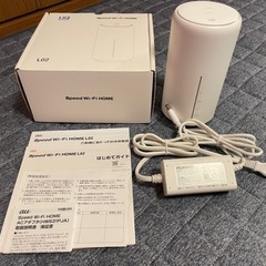UQ WiMAX スピードWi-Fi HOME L02