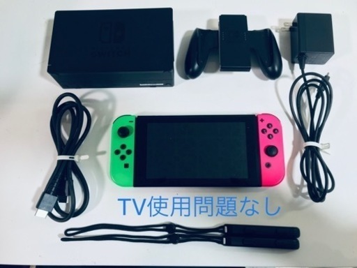 nintendo switch  本体セット　動作確認済み　旧モデル（液晶難あり）