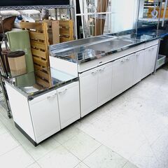 ホーローキッチン3点セット　タカラスタンダード　リユース品