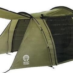 2ルームトンネルテント 4～5人用 キャンプ用品 未使用品