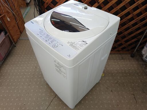 安心の分解洗浄済TOSHIBA 5.0kg洗濯機 2019年製 保証有り【愛千142】