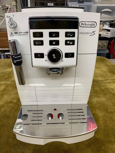 【愛品館江戸川店】デロンギ De’Longhi　全自動エスプレッソマシン MAGNIFICA S（マグニフィカS）ECAM23120WN 　 ID:133-034479-104