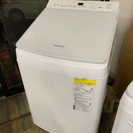 良品 Panasonic パナソニック 縦型洗濯乾燥機 NA-FW100K7 2019年製 洗濯機 洗濯10㎏ 乾燥5㎏