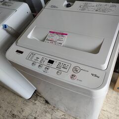 Yselect　全自動洗濯機　4.5kg　2021年製　YMW-...