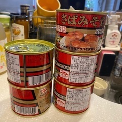 サバ味噌缶