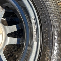 ZACK jp-520 スタッドレス13インチ　PCD100 4穴