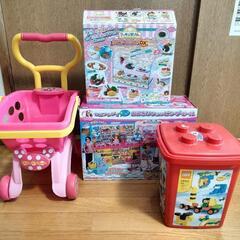 おもちゃセット(レゴ•リカちゃん大きなショッピングモール ほか)
